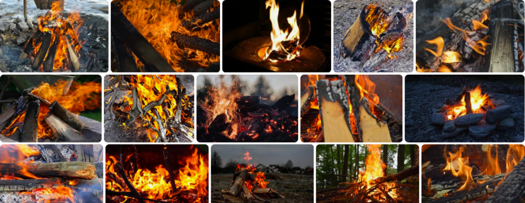 Rüyada Odunla Ateş Yakmak